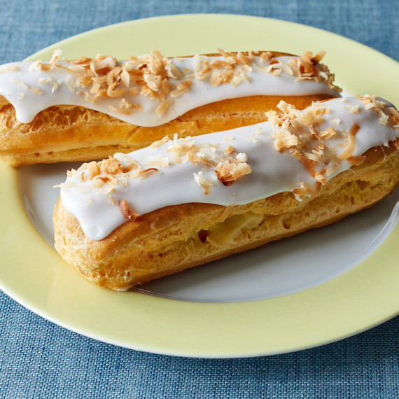 coconut eclairs pate a choux martha bakes coconut eclairs pate a choux martha bakes