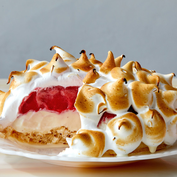 almond daquoise bomb martha bakes meringue white plate slice removed almond daquoise bomb martha bakes meringue white plate slice removed