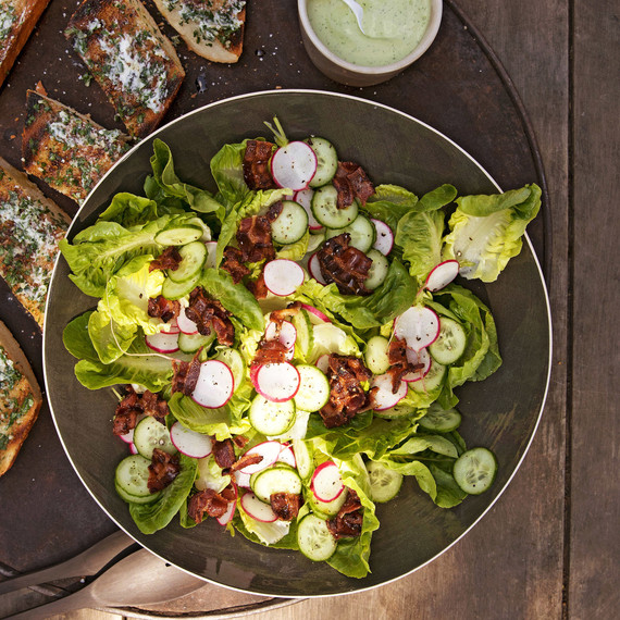 Butter-Lettuce Salad With Avocado-Buttermilk Dressing Butter-Lettuce Salad With Avocado-Buttermilk Dressing