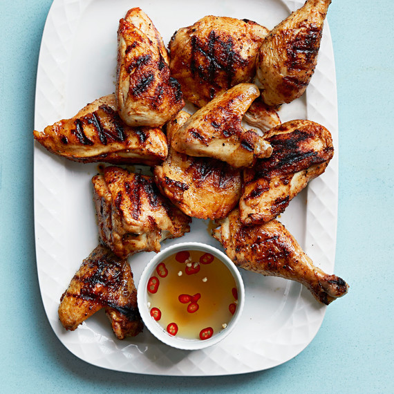 Spice-Rubbed Grilled Chicken with Sweet Vinegar Sauce Spice-Rubbed Grilled Chicken with Sweet Vinegar Sauce