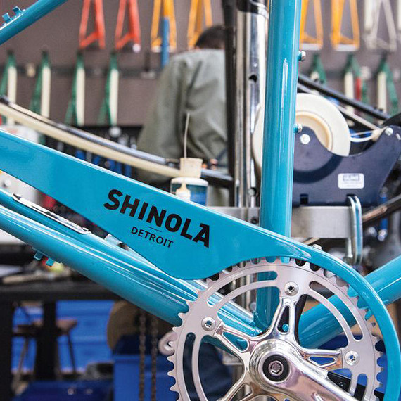 blue Shinola bike blue Shinola bike