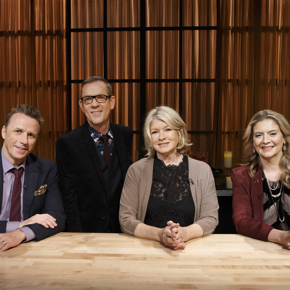 Martha and "Chopped" judges Martha and "Chopped" judges