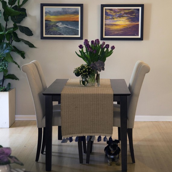 Updated Dining and Beachy Accents