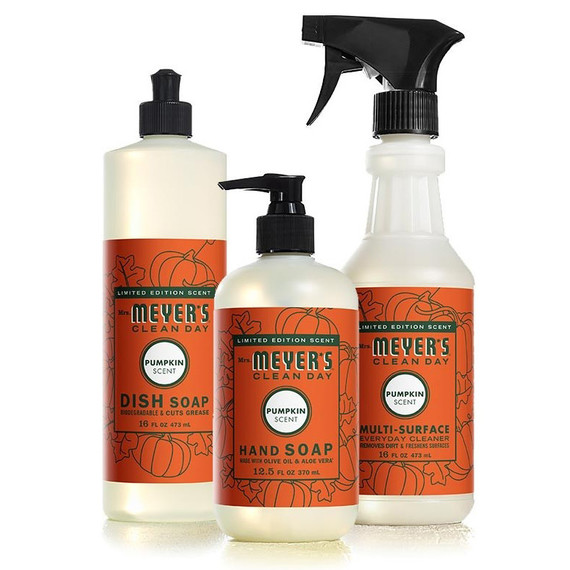 mrs meyers pumpkin collection fall soap mrs meyers pumpkin collection fall soap