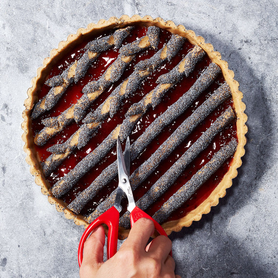 Red-Currant Poppy-Seed Linzer Torte Red-Currant Poppy-Seed Linzer Torte