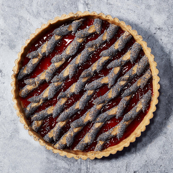Red-Currant Poppy-Seed Linzer Torte Red-Currant Poppy-Seed Linzer Torte