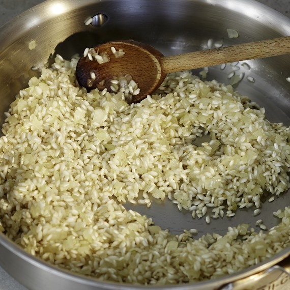 risotto in progress risotto in progress
