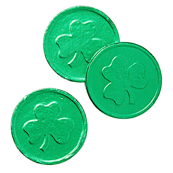 shamrock chocolate medallions shamrock chocolate medallions