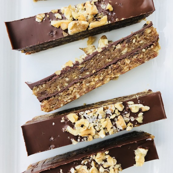 dark chocolate-walnut bars dark chocolate-walnut bars