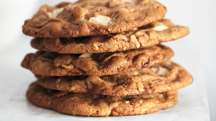 Giant White-Chocolate Pecan Cookies