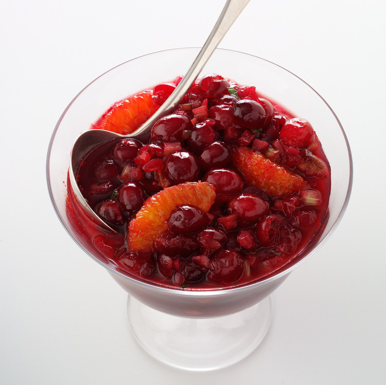 cranberry-orange relish