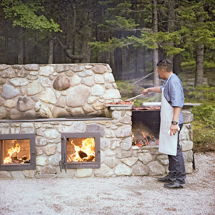 stone grill