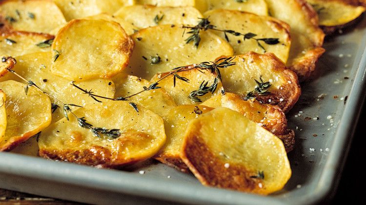 Baked Potato Slices_image