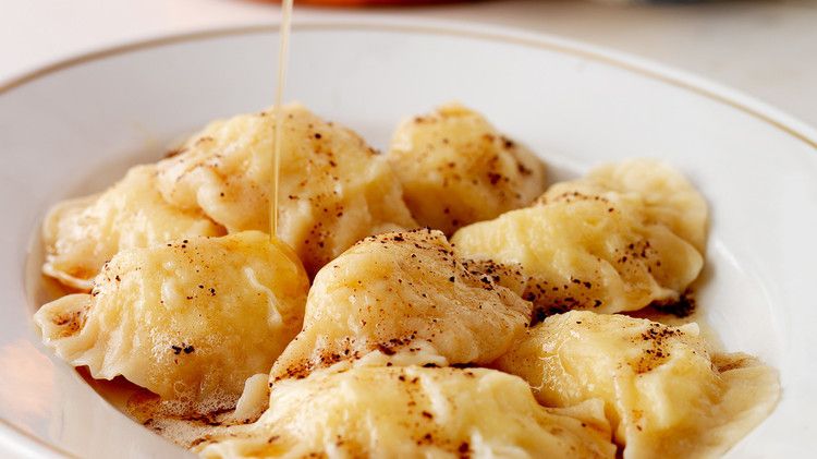 Pierogi with Potato Filling and Brown Butter image