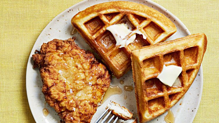 Quick Fried Chicken And Waffles Recipe Martha Stewart