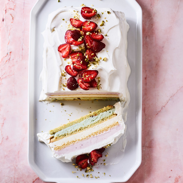 Martha Stewart Neapolitan Ice Cream Cake Martha Stewart Neapolitan Ice Cream Cake