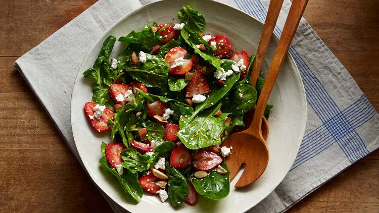 Strawberry Spinach Salad_image