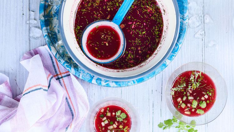 Chilled Sour-Cherry Soup_image