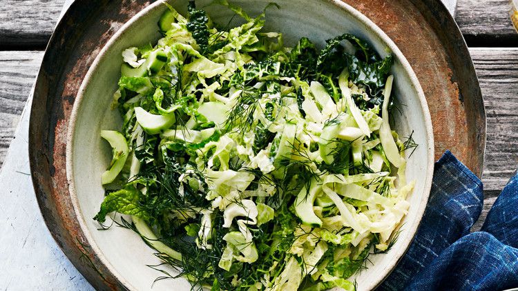 Dilled Cabbage-and-Cucumber Slaw_image