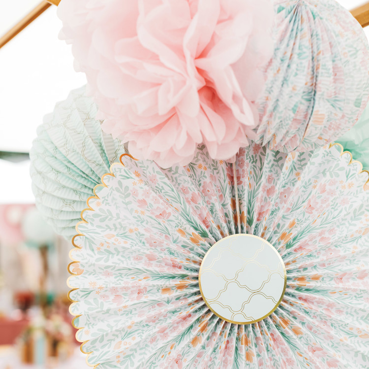 A Sweet Mint Blush Baby Shower For Hadley Martha