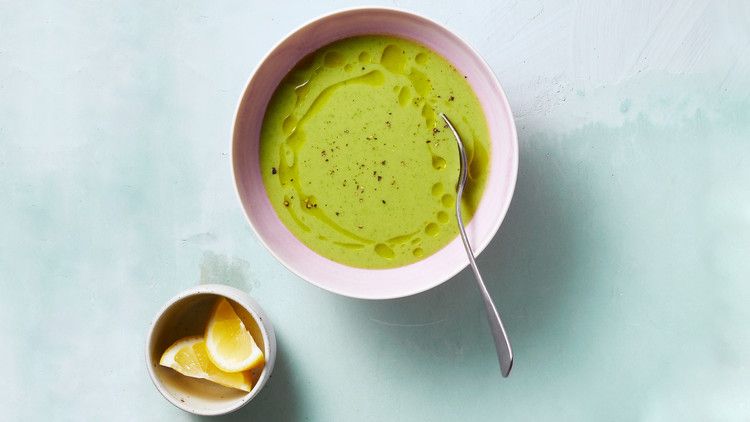 Creamy Ginger-Asparagus Soup_image