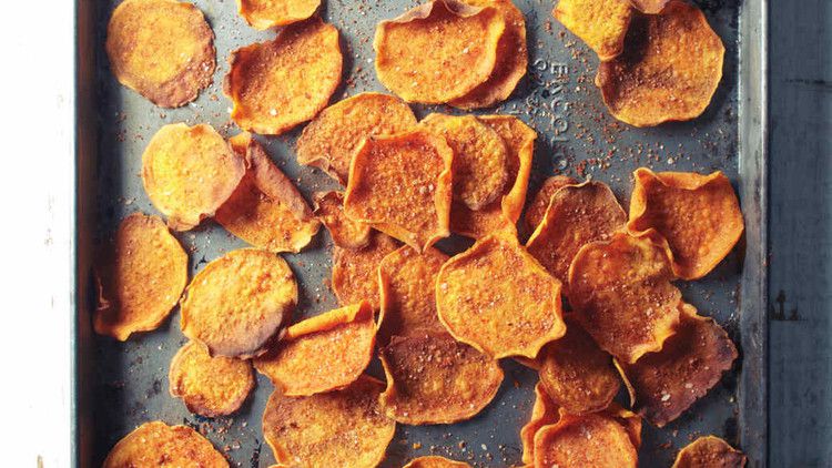 Baked Sweet Potato Chips image