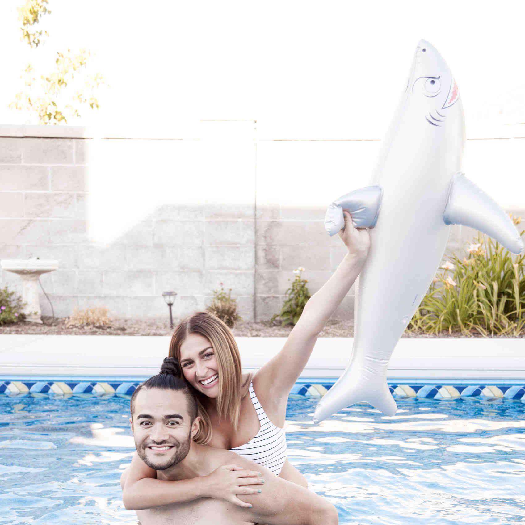 It's Shark Week! Let's Have a "Jawesome" Pool Party