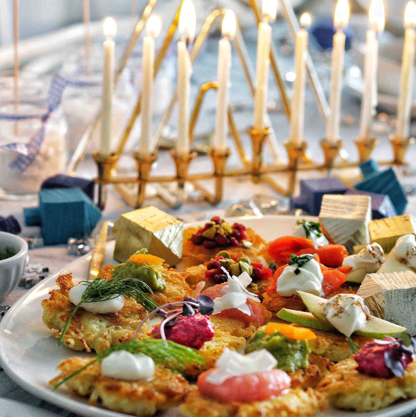 Host a Hanukkah Party With This DIY Latke Bar Host a Hanukkah Party With This DIY Latke Bar