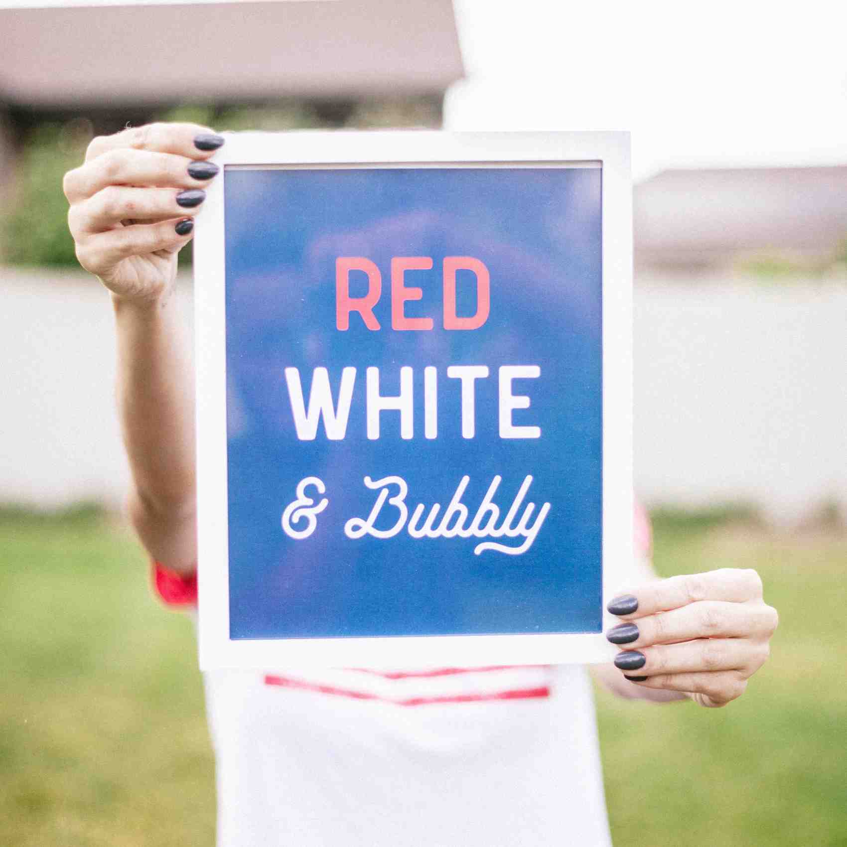 It's the Fourth of July! Break Out the Red, White, and Bubbly It's the Fourth of July! Break Out the Red, White, and Bubbly